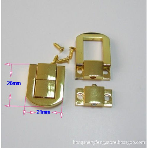 High Quality Zinc Alloy Wooden Box Metal Latch